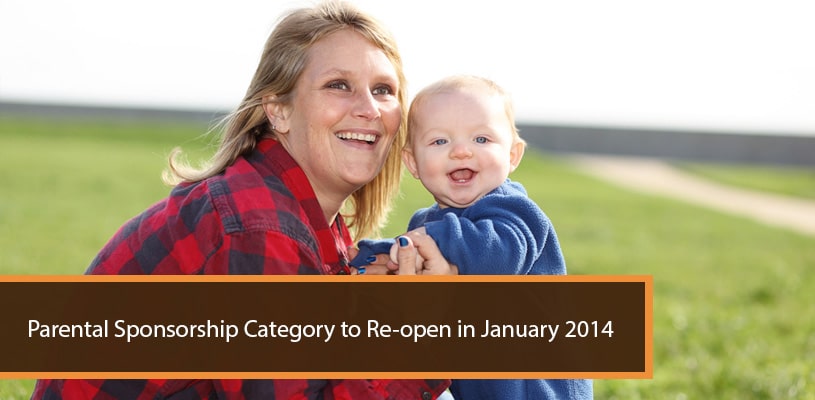 You are currently viewing Parental Sponsorship Category to Re-open in January 2014