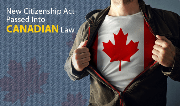 You are currently viewing New Citizenship Act passed into law on June 19, 2014