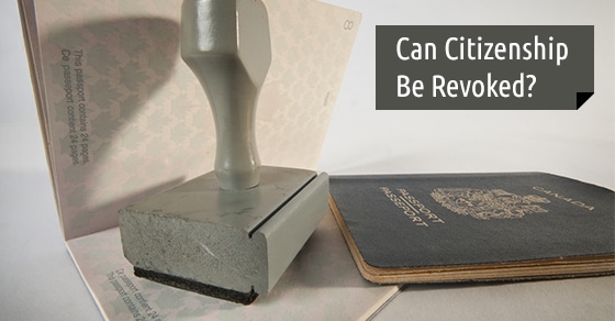 You are currently viewing Can My Canadian Citizenship be Revoked?