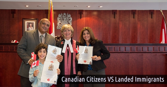 You are currently viewing What is the Difference Between Being a Canadian Citizen and Landed Immigrant?