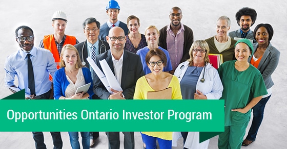 You are currently viewing What is The Opportunities Ontario Investor program?