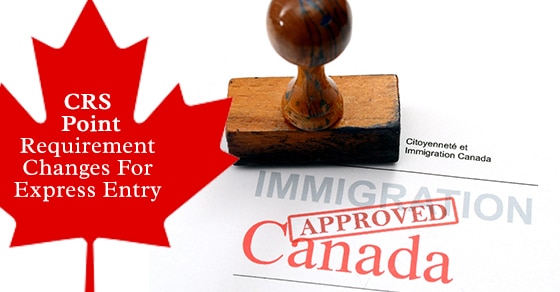 You are currently viewing CRS Point Requirements For Express Entry In Canada Getting Lower