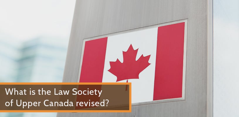 what is the Law Society of Upper Canada revised