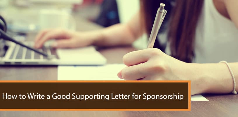You are currently viewing How to Write a Good Supporting Letter for Sponsorship