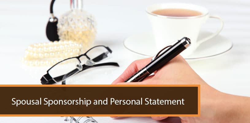 You are currently viewing Spousal Sponsorship and Personal Statement