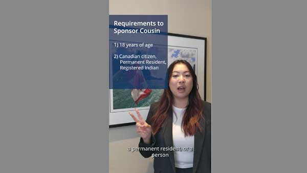 Can I Sponsor My Cousin to Canada?